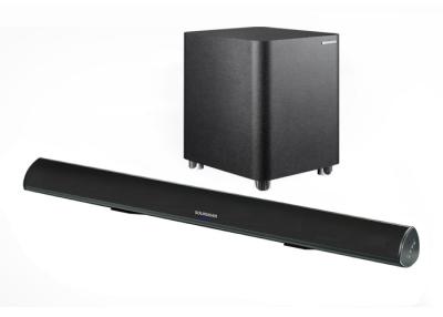 China Professional 2.1 TV Sound Bar Speaker Soundbar With Wired Subwoofer / Bluetooth for sale