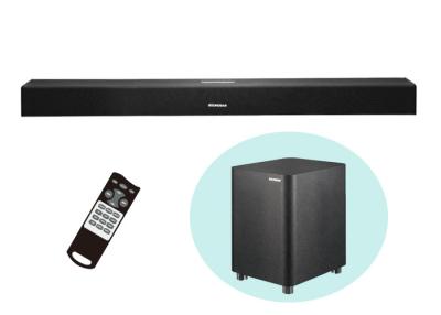 China 2,1 canalize o teatro home Soundbar/o orador barra de Bluetooth com Subwoofer prendido à venda