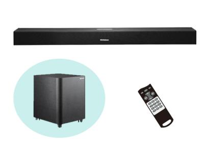 China Heavy Bass Wireless 3D Sound Bar Surround Sound With 8 Inch Subwoofer for sale