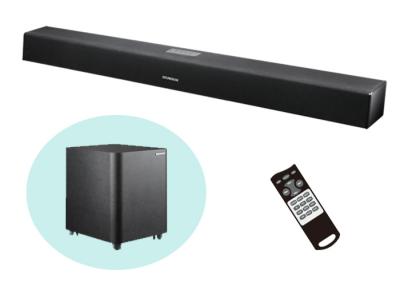 China 2.1 Home Theater System Surround Sound Bar With Bluetooth Optical Coaxial AUX Input for sale