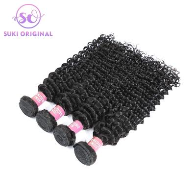 China Hot Selling Deep Wave 10a Grade Cheap Peruvian Virgin Hair Extensions Deep Wave Bundles Natural Black Hair Weaves for sale