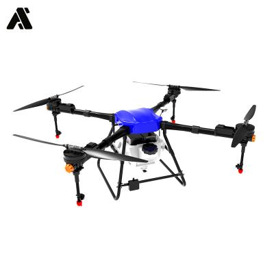 Cina With carbon fiber parts plant protection UAV machine agriculture drone 10L water tank GPS camera agricultural sprayer GX410 in vendita