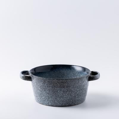 China Viable Creative Japanese Household Binaural Soup Bowl, Salad Bowl, Soup Pots And Dish Bowls for sale