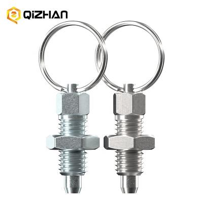 China Industrial Equipment GN717 Pull Ring Spring Pin Indexing Plunger for sale