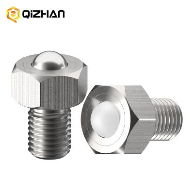 China Industrial Equipment BCHL Hex Head Stud Conveyor Ball Rollers for sale