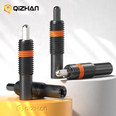 China Industrial Equipment Hex Pin Type Light load Heavy Load Spring Pin Plungers for sale