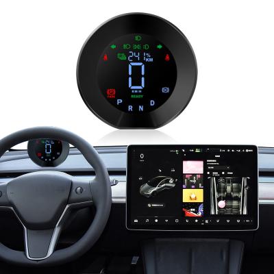 China CARABC HUD Fuel Consumption Head-Up Display Designed Fit For Tesla Model 3 Y Support Battery Speed ​​Model Meter More Raw Data Tesla Accessories for sale