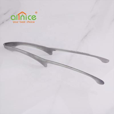 China Viable New Design Durable High Quality Kitchen Tools Food Tongs Stainless Steel BBQ Clip For Sale for sale