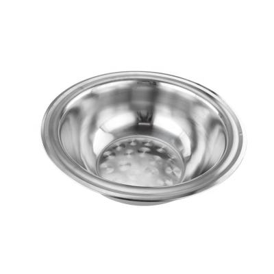 China China Manufacturer Sustainable Household Used Round Stainless Steel Wash Bowl Plunge Basin For Vegetable Fruit for sale