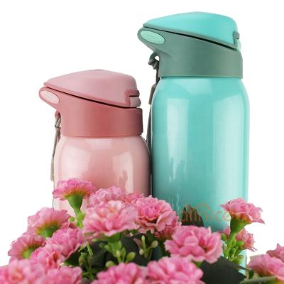 China ALLNICE Sustainable Wholesale 304 Stainless Steel Portable Colorful Drinking Cold And Hot Sport Water Bottle for sale