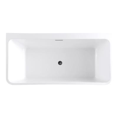 China Body Soaking SeaWin Simple Style Bathtub Nice Looking Fiberglass Freestanding Bathtub for sale