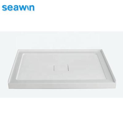 China SeaWin Shower Base Modern Artificial Bath Solid Acrylic Shower Tray for sale