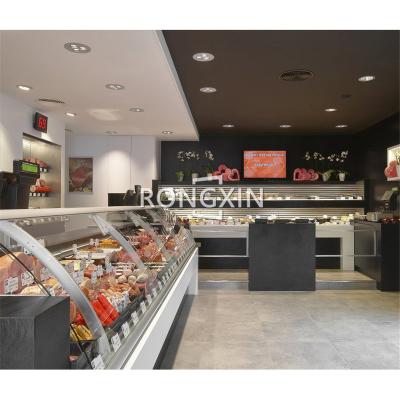 China High End Custom Bread Shop Fixtures Decor Bakery Shop Fittings For Retail Bakery Store 02 for sale