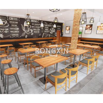 China Modern High End Bakery Shop Fitting Custom Made Wood Clad Bread Display Furniture Bakery Shop 01 for sale