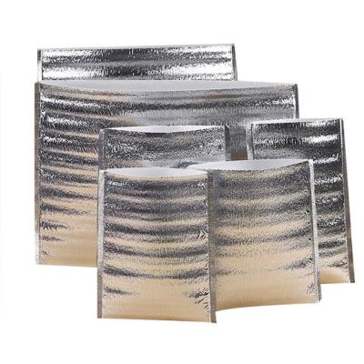 China Fondofold 2021 High Quality Wholesale Food Aluminum Foil Waterproof Insulated Disposable Fish Cooler Bags For Drinks for sale