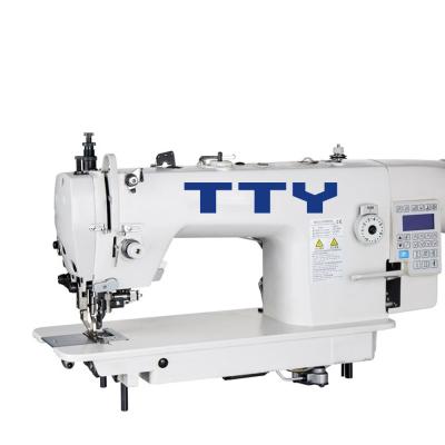 China Shoe making factory TTY-8111D single needle flat feed lockstitch sewing machine, top and bottom (integrated direct-drive) for sale