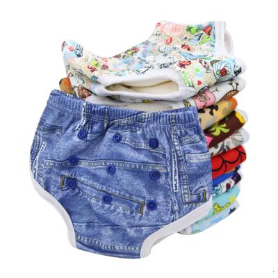 China Printed Waterproof Ohbabyka Potty Training Pants Bamboo Baby Training Pants Fabric for sale