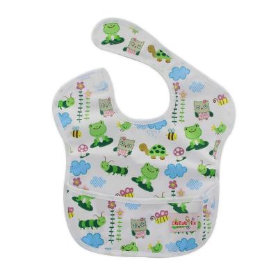 China Ohbabyka Reusable Bibs High Quality Viable Baby Bibs Washable 30x40cm Wholesale for sale