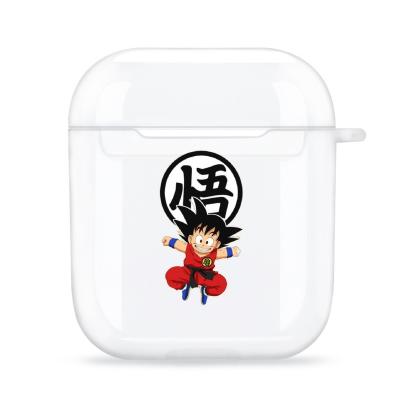 China For Dragon Ball Z Saiyan Funny Cool Super Goods Caisi Earphone DropProof Shockproof Cover Device For Earphone Filling Case for sale