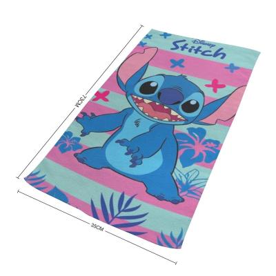 China 3D Stitch Fashion Child Safe Bath Towel, Highly Absorbent And Quick Dry Bath Sheet Super Soft Washcloths For Hotel Spa Bathroom Beach for sale