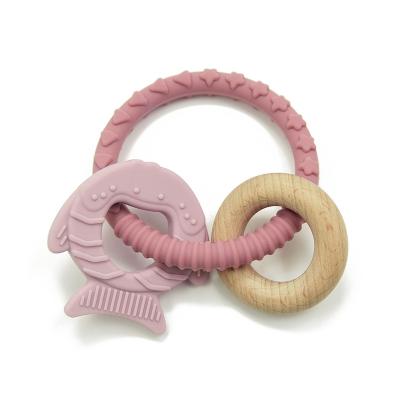 Chine Le bracelet masticable perle Toy Soothe Gums Silicone Teethers pour des enfants en bas âge à vendre