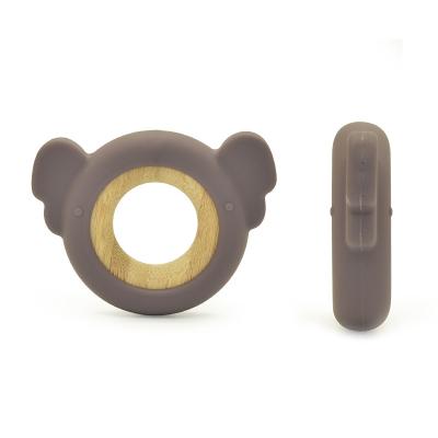 Chine Le koala en bois naturel de Teether de silicone de NUBY forment BPA libre à vendre