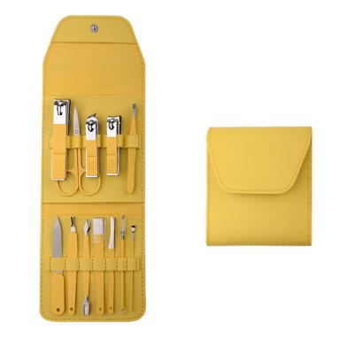 China Colorful Latest Design New Arrival Stainless Steel Finger Nail Knife Set Suitable For Travel for sale