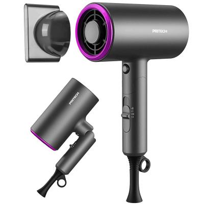 China Promotional Good Quality Ionic Mini Foldable Travel Electric Hair Dryer for sale