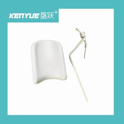 China Medical obstetric bed accessories PU material foam foot rest in various colors for sale