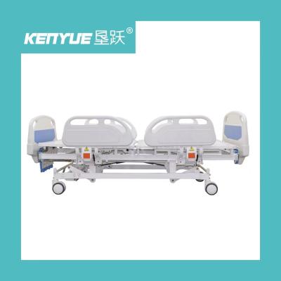 China Four-shake manual hospital bed for blue hospital hospital bed for sale