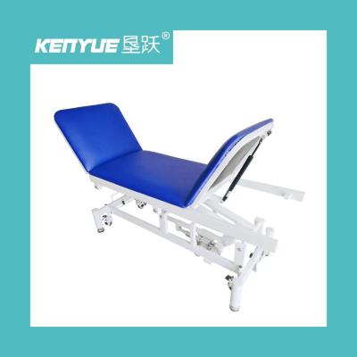 China Medical high-quality steel spraying electric medical examination couch table for sale