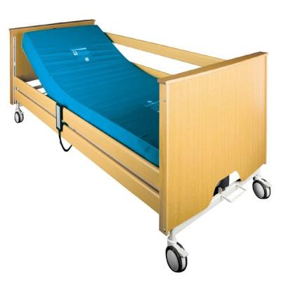 China Individual Brake Electronic Nursing Bed , Anti - Pinch Medicare Hospital Bed Nursing Care Bed for sale