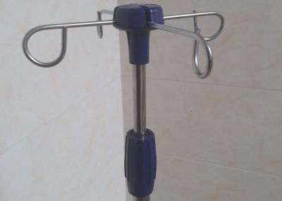 China Removable Moviable Iv Pole Accessories Stainless Easy Hang Things On Sickbed for sale