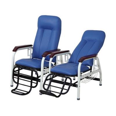 China Back Rest Adjustable Hospital Transfusion Chair Stainless Steel For One Patient Use for sale