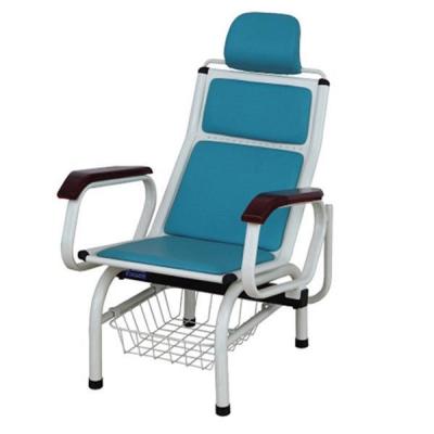 China Head Rest Medical Infusion Chair With Sundries Basket ISO And CE Certificate for sale