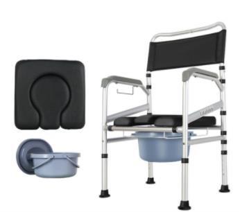 China Wholesale luxury disabled comfortable adjust bath shower commode chair for sale