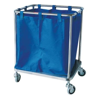 China Laundry Cleaning Mobile Feculence Medical Cart On Wheels Aluminum Alloy Trolley for sale