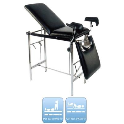 China Hospital Delivery Bed Stainless Steel Leg Holder With Height Adjustable for sale