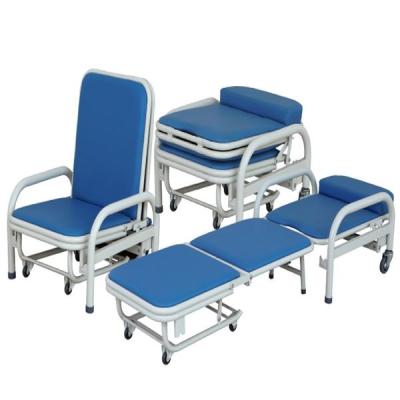 China Medical Foldable Accompanying Hospital Chair for sale