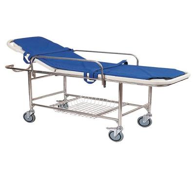 China Manual Medical Gurney Cart Mri Stretcher Emergency Transportation Patient for sale