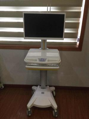 China Hospital Equipment Motor Integrated Inspection Vehicle Medical Computer Trolley for sale