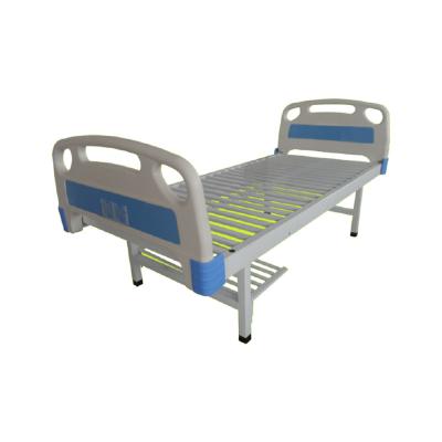 China Single function Medical Use Manual Hospital Bed One  Cranks Without Castors for sale