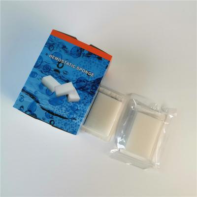 China Medical Disposable Absorbable Gelatin Hemostatic Sponge 70x50x10mm for sale