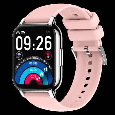 China Playback MP3 square smart watch DP68 BT call heart rate DP68 shape touch screen 280 mah hw22 smartwatches for sale