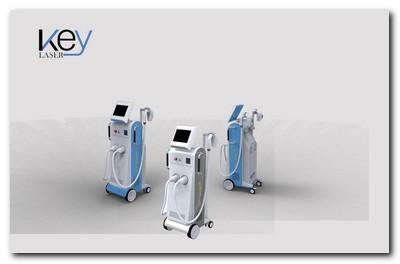 China High Power IPL Beauty Equipment For Acne Treatment  / E Light IPL RF Machine for sale