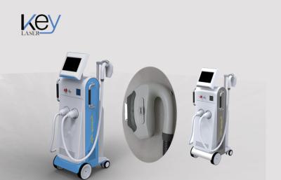 China Equipo vertical con dos manijas, sistema de la belleza del salón IPL del laser del IPL en venta