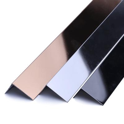 China OEM/ODM SS 201 Modern Stainless Steel 304 Junction Panel Decoration Ceramic Tile Trim For Corner Protection for sale