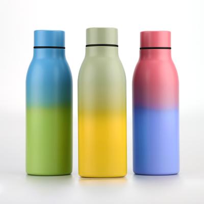 China 2021 PORTABLE Lightweight Speaker Cup Cooler Thermal Booster Smart Tritan Water Bottles with Tracker Prints for sale