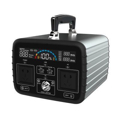 China Type C 700W Power Station Portable Outdoor Solar Generator 500.24Wh 135200mAh Generator With DC AC Outlet For Home Use Camping for sale