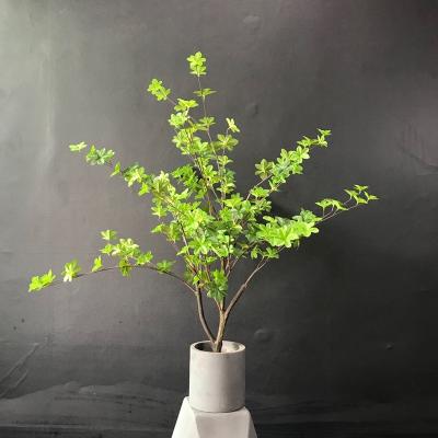 China Japan Hybrida Hort Popular Fuchsia Artificial Tree Enkianthus Perulatus High Simulation Realistic Home Plant Decoration for sale